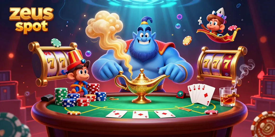Engage in the zeus slot action with a vibrant 3D illustration showcasing mythical characters and dynamic game elements.