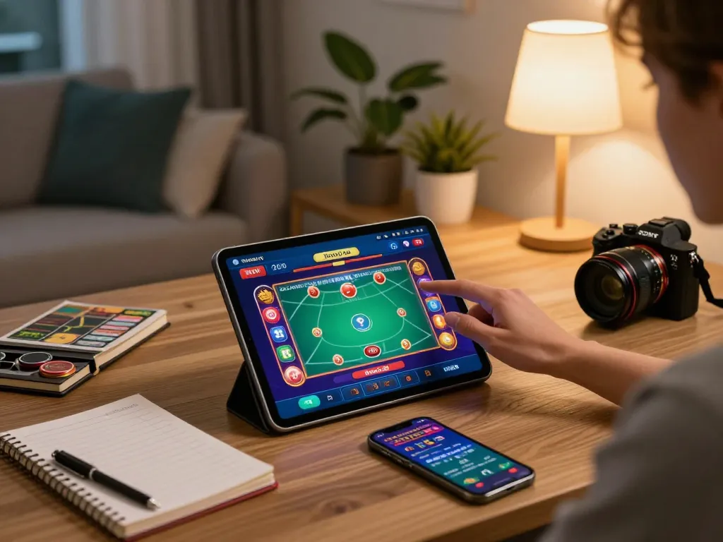 Engaging online gaming scene with 388bet app displayed, showcasing interactive betting experience