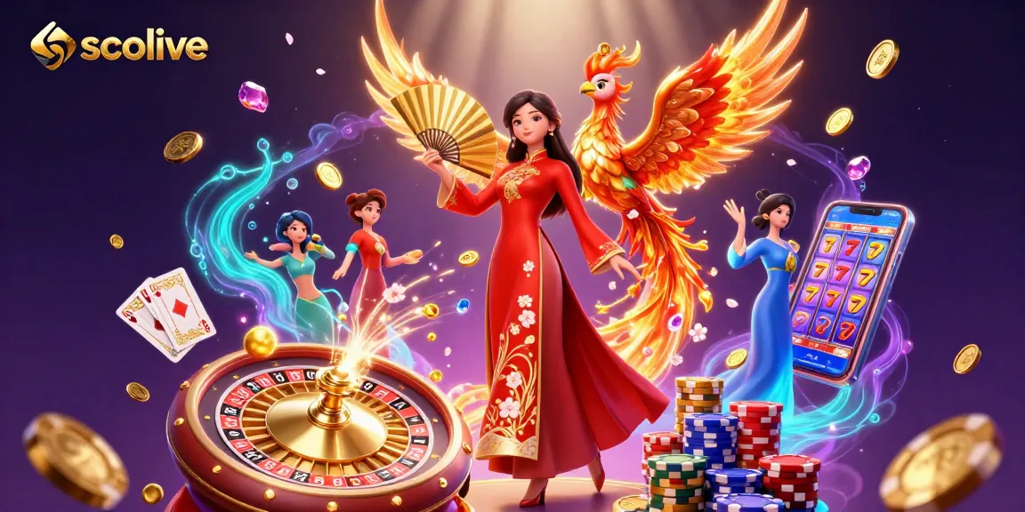 Socolive offers authentic gambling excitement with colorful graphics and dynamic casino elements.