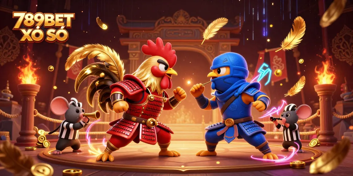 Engage with thrilling 789BET XỔ SỐ as roosters compete in a vibrant, action-packed arena.