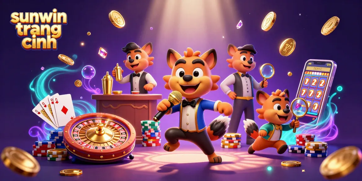Win big at sunwin trang chính with lively hyenas and casino excitement!