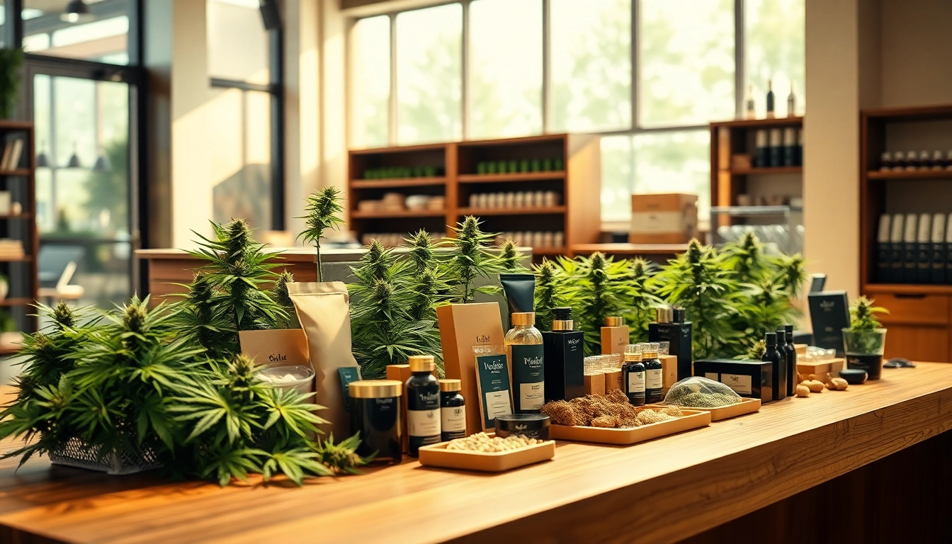 Showcase of cannabis products for sale, focused on quality within weed uk sale.