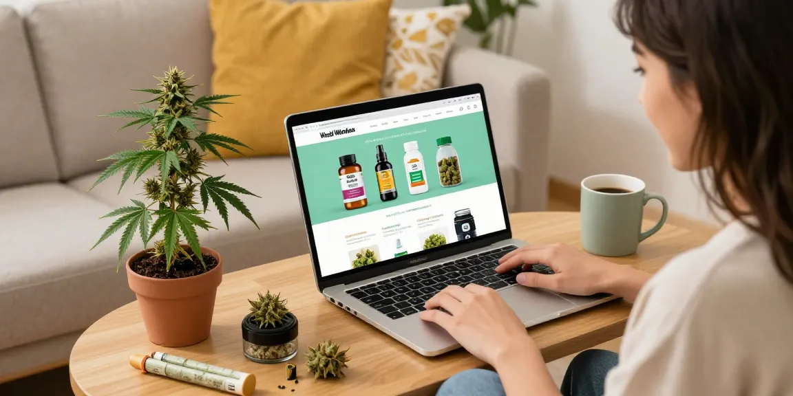 Buy cannabis online at Weed Wonderland, enjoy vibrant selection in cozy home setting.