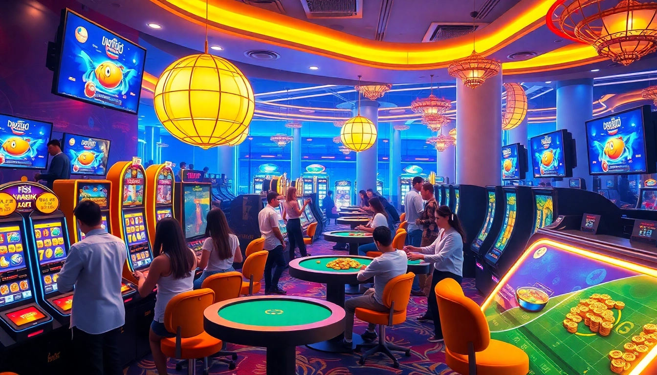 Link vào XX88 featuring a vibrant online gaming environment with players enjoying interactive games.