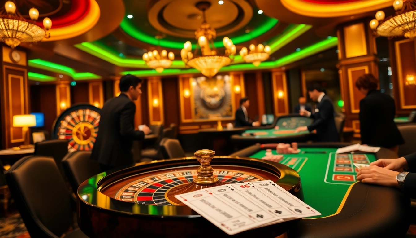 Experience the thrilling atmosphere of luxury gaming with 7m cn's vibrant casino setting.