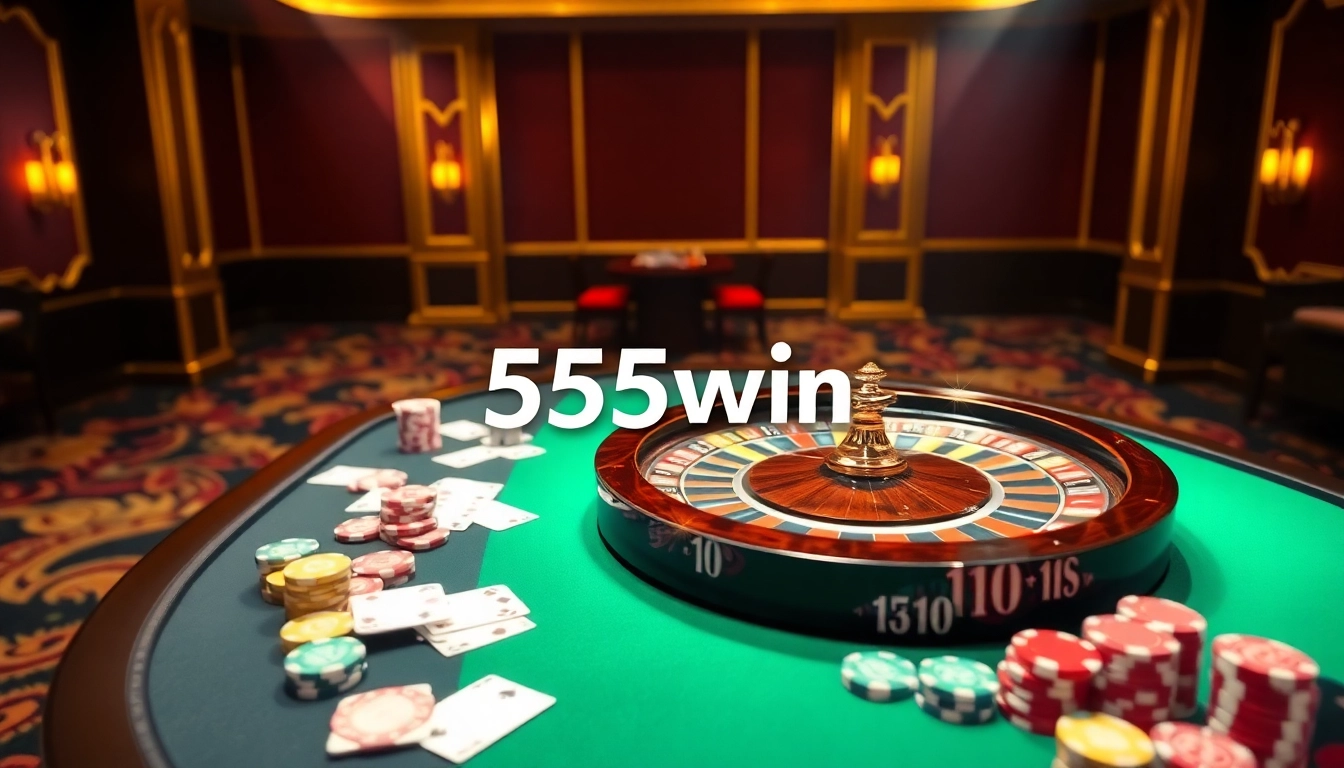 Experience excitement at the 555win casino with engaging roulette games and vibrant poker tables.